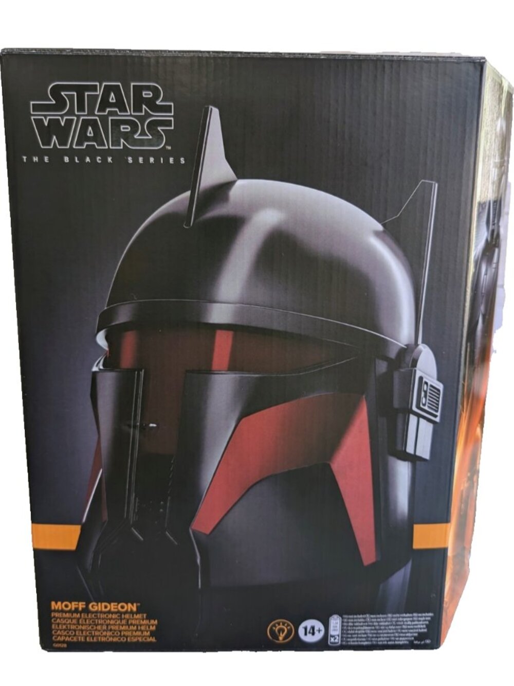 Star Wars The Black Series Moff Gideon Premium Electronic Helmet